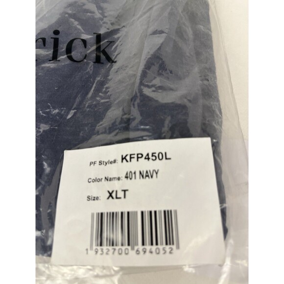 NEW Paul Frederick Men's Dress Shirt, Size XLT Blue Cotton / Silk Button Up NWT - Picture 3 of 5